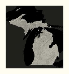 Michigan Archival Print