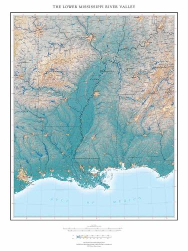 mississippi river map